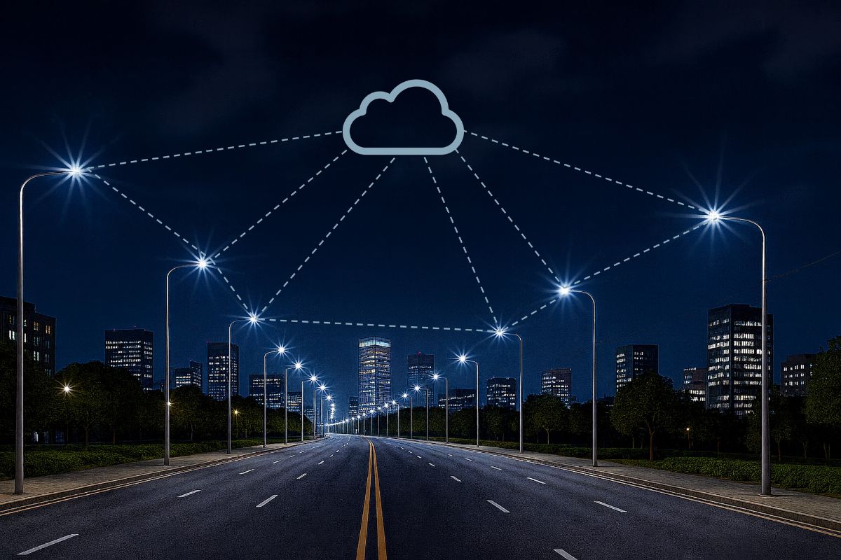 Digitale Vernetzung von Lichtpunkten